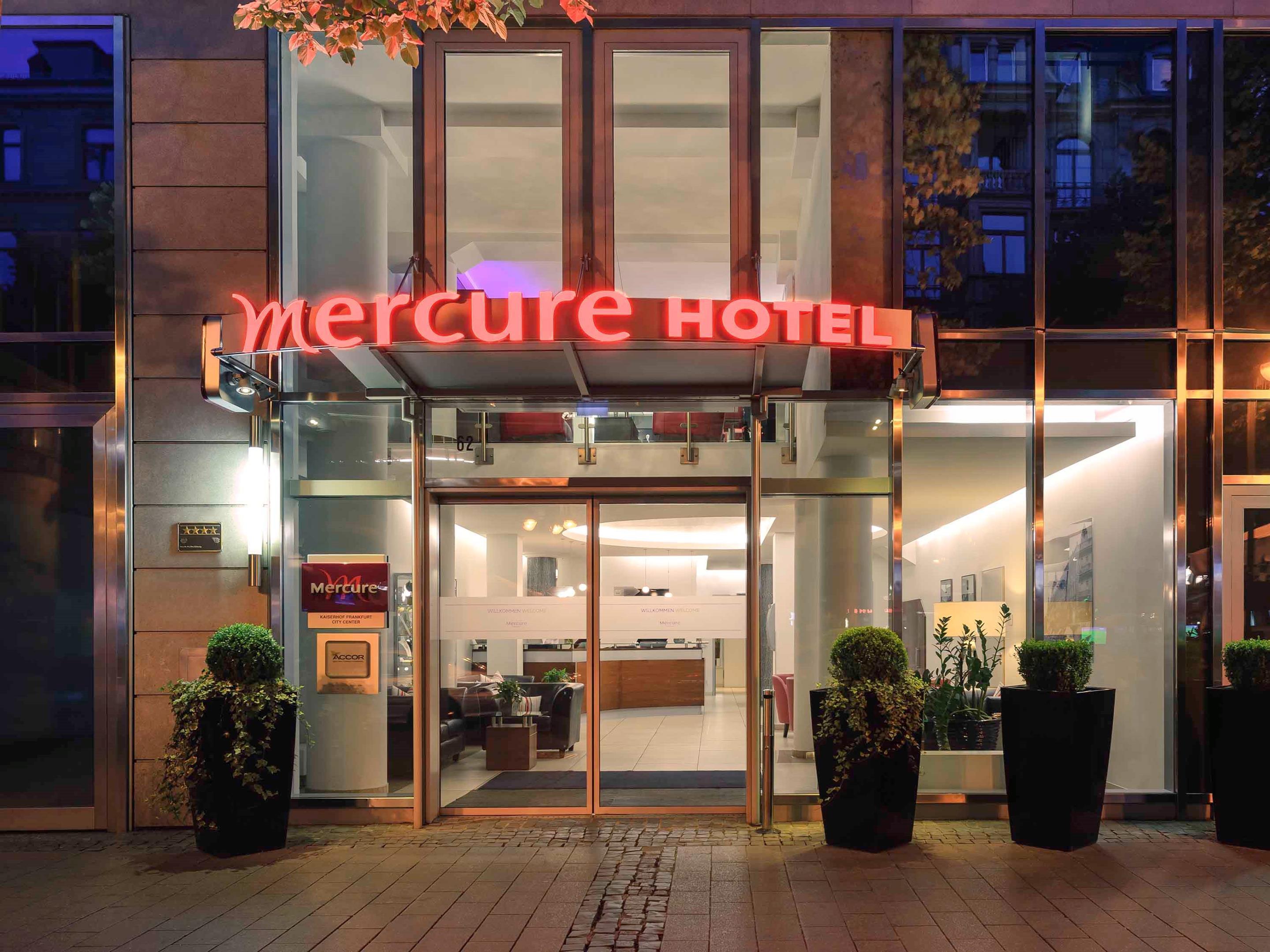 Mercure Hotel Kaiserhof City Center Frankfurt am Main Exterior photo