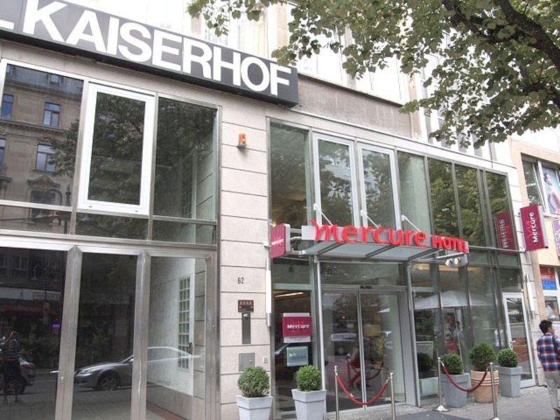 Mercure Hotel Kaiserhof City Center Frankfurt am Main Exterior photo